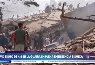 Venezuela: nuevo sismo de magnitud 4,6 en La Guaira en plena emergencia