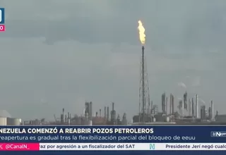 Venezuela reabre parte de su producción petrolera luego de paralización por sanciones
