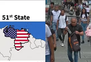 Venezuela: Ciudadanos y gobierno rechazan propuesta de Donald Trump de ser el "Estado 51"