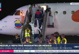 Venezuela repatrió migrantes en México