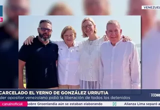 Venezuela: Yerno de Edmundo González Urrutia fue excarcelado