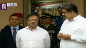 [VIDEO] Nicolás Maduro recibe al presidente de Colombia, Gustavo Petro - Noticias de colombia