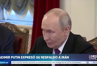 Vladimir Putin respalda a Irán y ofrece mediación rusa para alcanzar la paz regional