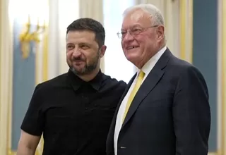 Zelenski se reúne con emisario de EE. UU. y refuerzan defensa