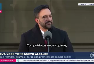 Zohran Mamdani asume como alcalde de Nueva York con promesas de cambio