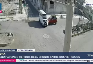 Accidente en Arequipa deja al menos siete heridos