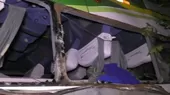 Chanchamayo: video muestra cómo quedó el interior del bus accidentado - Noticias de satipo