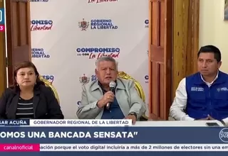 Acuña: APP no apoyará censura ni interpelaciones a ministros
