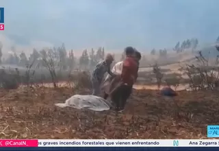 Agricultor murió tratando de apagar incendio forestal