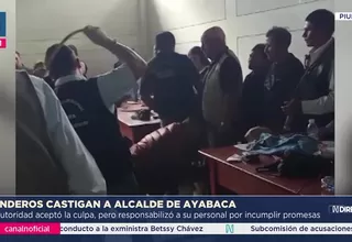 Alcalde de Ayabaca fue castigado por rondas campesinas en Piura