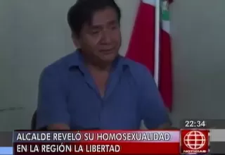 Alcalde de poblado en La Libertad hizo pública su homosexualidad