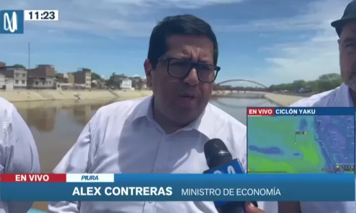 Álex Contreras: No escatimaremos recursos para prevenir daños enormes ...