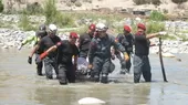 Cadáver de un hombre fue encontrado en medio del río Santa en Ancash  - Noticias de sicariato