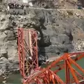 Apurímac: Se derrumbó puente Kutina a un año de inaugurado