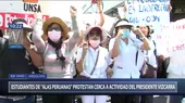 Arequipa: Alumnos de Alas Peruanas protestan contra la negación de licenciamiento - Noticias de danzas-peruanas