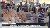Arequipa: Baja demanda de pavo se presenció en diferentes mercados - Noticias de pavo