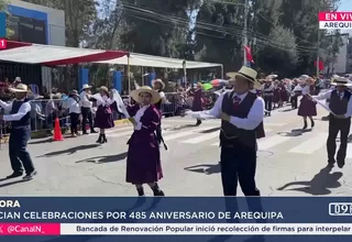 Arequipa celebra 485 años con colorido Corso de la Amistad