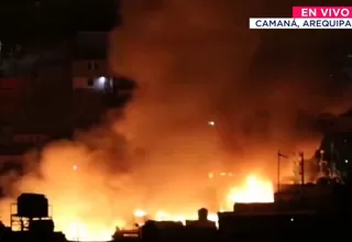 Arequipa: Cinco fallecidos tras incendio en Camaná