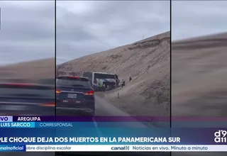 Arequipa: Accidente en la Panamericana Sur deja cuatro muertos y diez heridos