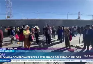 Arequipa: Policía desaloja más de 300 stands instalados en el estadio Melgar tras 4 años