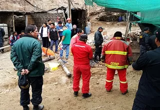 Arequipa: rescatan cuerpo de uno de los mineros enterrados por socavón