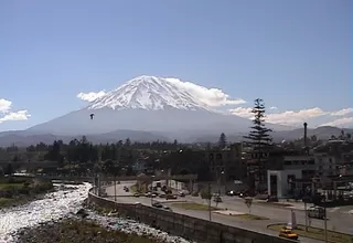 Arequipa: nuevo huaico descendió por las faldas del Misti