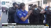 Arequipa: Personal de serenazgo inició huelga indefinida - Noticias de hongo-negro