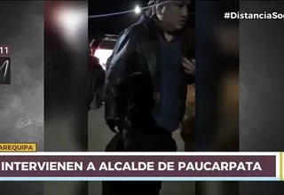 Arequipa: Policía intervino a alcalde de Paucarpata