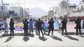 Arequipa: Protestas previo a reunión de ministros con el presidente Castillo - Noticias de edificio