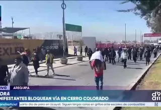 Más del 50% de Arequipa se queda sin transporte público por protesta contra reducción del pasaje