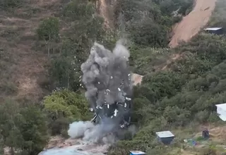 Autoridades destruyen 44 bocaminas y campamentos ilegales en dos regiones del norte