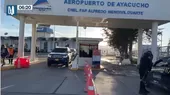 Ayacucho: Aeropuerto retomó vuelos tras cierre por manifestaciones - Noticias de ayacucho