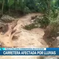 Ayacucho: Carreteras bloqueadas tras fuertes lluvias