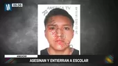 Ayacucho: Escolares asesinaron a compañero de colegio - Noticias de asesinatos