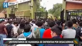 Ayacucho: Universitarios de Huamanga se enfrentan por desacuerdos - Noticias de melgar