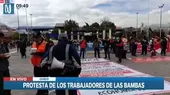Las Bambas: Trabajadores de la minera se movilizan en Cusco, Arequipa y Lima  - Noticias de mmg