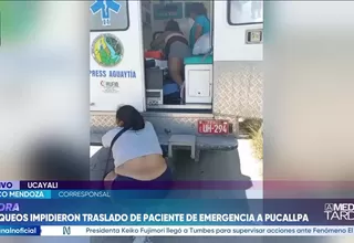 Bloqueo en carretera Federico Basadre deja un muerto en Ucayali