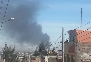 Bombero herido por explosión de cisterna de gas en Arequipa sería dado de alta