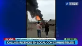 Callao: Incendio de grandes proporciones en almacén de combustible deja un desaparecido - Noticias de bomberos
