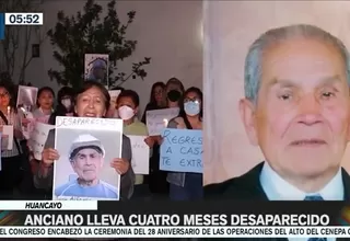 Canta: Familia busca a empresario de 85 años y ofrece recompensa de 10 mil dólares