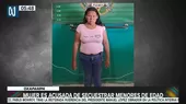 Oxapampa: Policía capturó a mujer acusada de secuestrar a menores de edad - Noticias de pucallpa