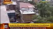 Chosica: huaicos dejaron numerosas viviendas colapsadas - Noticias de 60-familias