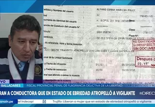 Caso Alfaro Cerna: Fiscalía explica libertad tras atropello en Trujillo