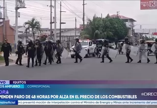 CGTP Loreto suspende paro regional de 48 horas en Iquitos