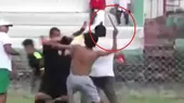 Chanchamayo: árbitro fue atacado con machete en la Copa Perú - Noticias de brena