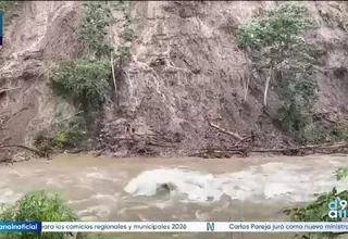 Chanchamayo: Derrumbe en San Ramón deja aislados a pobladores