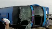 Chiclayo: 4 muertos y 35 heridos tras despiste de bus interprovincial  - Noticias de despiste