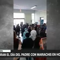 Chiclayo: Celebran el Día del Padre con mariachis en el hospital