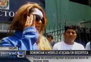 Chiclayo: denuncian a modelo atacada en discoteca