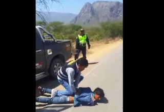 Policía capturó en Chiclayo a sujetos que robaron 22 toneladas de minerales